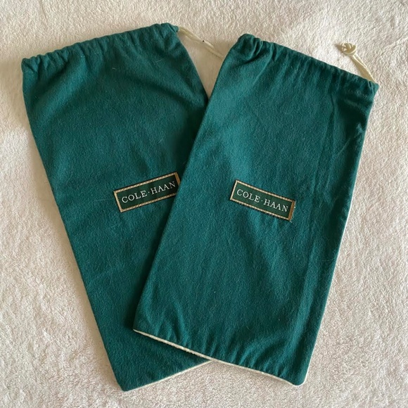 Cole Haan Flannel Dust Bags - Picture 1 of 2